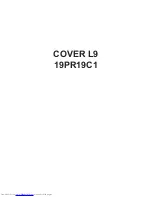 Philips 19PR19C User Manual preview