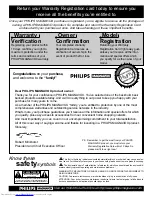 Preview for 2 page of Philips 19PR21C Instructions For Use Manual