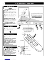 Preview for 8 page of Philips 19PS35S321 Directions For Use Manual