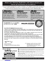 Предварительный просмотр 2 страницы Philips 19PS56C User Manual