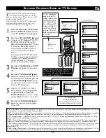 Preview for 23 page of Philips 20-COLOR TV REAL FLAT 20PT633R Directions For Use Manual