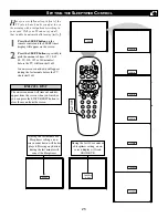 Preview for 25 page of Philips 20-COLOR TV REAL FLAT 20PT633R Directions For Use Manual