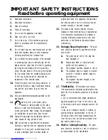 Preview for 3 page of Philips 20-FAUX FLAT COLOR TELEVISION 20PS35S Directions For Use Manual