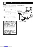 Preview for 7 page of Philips 20-FAUX FLAT COLOR TELEVISION 20PS35S Directions For Use Manual