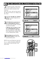 Preview for 23 page of Philips 20-FAUX FLAT COLOR TELEVISION 20PS35S Directions For Use Manual