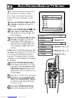 Preview for 25 page of Philips 20-FAUX FLAT COLOR TELEVISION 20PS35S Directions For Use Manual