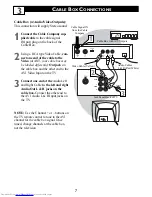 Preview for 7 page of Philips 20-FAUX FLAT COLOR TELEVISION 20PS40S Directions For Use Manual