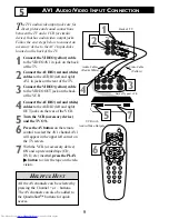 Preview for 9 page of Philips 20-FAUX FLAT COLOR TELEVISION 20PS40S Directions For Use Manual