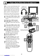 Preview for 10 page of Philips 20-FAUX FLAT COLOR TELEVISION 20PS40S Directions For Use Manual