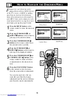 Preview for 16 page of Philips 20-FAUX FLAT COLOR TELEVISION 20PS40S Directions For Use Manual