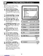 Preview for 18 page of Philips 20-FAUX FLAT COLOR TELEVISION 20PS40S Directions For Use Manual