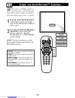 Preview for 30 page of Philips 20-FAUX FLAT COLOR TELEVISION 20PS40S Directions For Use Manual