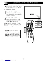 Preview for 31 page of Philips 20-FAUX FLAT COLOR TELEVISION 20PS40S Directions For Use Manual