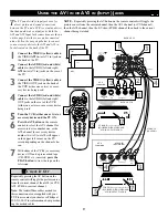 Предварительный просмотр 9 страницы Philips 20 IN REAL FLAT STEREO TV 20PT653R - Directions For Use Manual