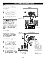 Предварительный просмотр 12 страницы Philips 20 IN REAL FLAT STEREO TV 20PT653R - Directions For Use Manual