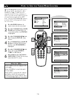 Предварительный просмотр 14 страницы Philips 20 IN REAL FLAT STEREO TV 20PT653R - Directions For Use Manual
