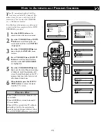 Предварительный просмотр 15 страницы Philips 20 IN REAL FLAT STEREO TV 20PT653R - Directions For Use Manual