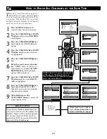 Предварительный просмотр 24 страницы Philips 20 IN REAL FLAT STEREO TV 20PT653R - Directions For Use Manual