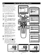 Preview for 14 page of Philips 20 IN REAL FLAT TV WITH BUILT IN DVD 20DV693R99 Directions For Use Manual