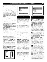 Preview for 15 page of Philips 20 IN REAL FLAT TV WITH BUILT IN DVD 20DV693R99 Directions For Use Manual