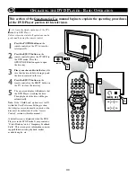 Preview for 30 page of Philips 20 IN REAL FLAT TV WITH BUILT IN DVD 20DV693R99 Directions For Use Manual