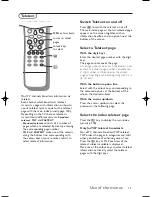 Preview for 14 page of Philips 20-LCD TELEVISION 20LCD35 User Manual