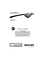 Philips 20-REAL FLAT TV-DVD COMBI 20DV6942 User Manual preview