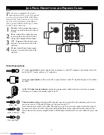 Preview for 6 page of Philips 20-REALFLAT DBX STERO COLOR TV W-REMCON 20RF50S Directions For Use Manual