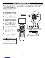 Preview for 7 page of Philips 20-REALFLAT DBX STERO COLOR TV W-REMCON 20RF50S Directions For Use Manual