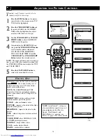 Preview for 10 page of Philips 20-REALFLAT DBX STERO COLOR TV W-REMCON 20RF50S Directions For Use Manual