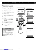 Preview for 11 page of Philips 20-REALFLAT DBX STERO COLOR TV W-REMCON 20RF50S Directions For Use Manual