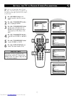 Preview for 17 page of Philips 20-REALFLAT DBX STERO COLOR TV W-REMCON 20RF50S Directions For Use Manual