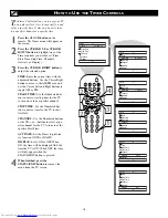 Preview for 18 page of Philips 20-REALFLAT DBX STERO COLOR TV W-REMCON 20RF50S Directions For Use Manual