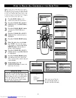 Preview for 23 page of Philips 20-REALFLAT DBX STERO COLOR TV W-REMCON 20RF50S Directions For Use Manual