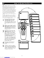 Preview for 32 page of Philips 20-REALFLAT DBX STERO COLOR TV W-REMCON 20RF50S Directions For Use Manual