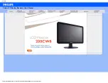 Preview for 1 page of Philips 200CW8 User Manual