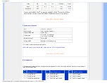 Preview for 36 page of Philips 200CW8 User Manual