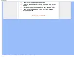 Preview for 64 page of Philips 200CW8 User Manual