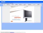 Philips 200PW8 User Manual предпросмотр