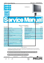 Preview for 1 page of Philips 200PW8ES/00 Service Manual