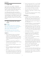 Preview for 3 page of Philips 200V4 User Manual