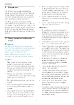 Preview for 3 page of Philips 200V4Q User Manual