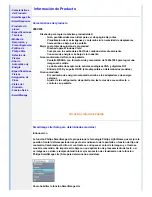 Предварительный просмотр 27 страницы Philips 200VW8 (Spanish) Manual Del Usuario