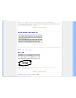 Preview for 20 page of Philips 200WB7 User Manual