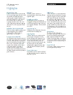 Preview for 2 page of Philips 200WB7EB Specification Sheet