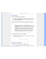 Предварительный просмотр 9 страницы Philips 200WP7 User Manual