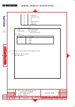 Предварительный просмотр 64 страницы Philips 200WP7EB/00 Service Manual