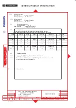 Предварительный просмотр 70 страницы Philips 200WP7EB/00 Service Manual