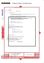 Предварительный просмотр 72 страницы Philips 200WP7EB/00 Service Manual