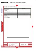 Предварительный просмотр 76 страницы Philips 200WP7EB/00 Service Manual